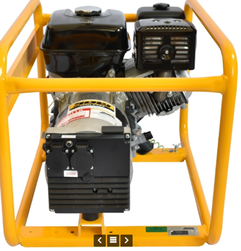 גנרטור בנזין 5,000W מקצועי עם מנוע HONDA GX270 - SHATAL SR5500H