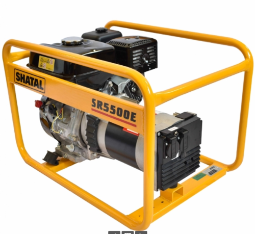 גנרטור בנזין 5,000W מקצועי עם מנוע HONDA GX270 - SHATAL SR5500H