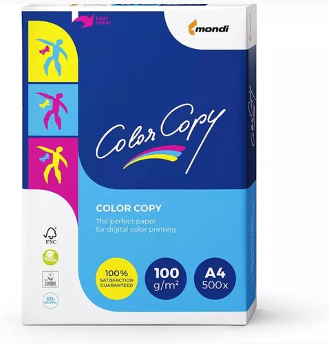 נייר A4 איכותי מלוטש להדפסה וצילום (100 גר') MONDI COLOR COPY