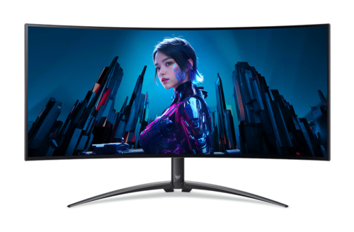 מסך מחשב גיימינג קעור 