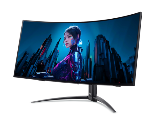 מסך מחשב גיימינג קעור 