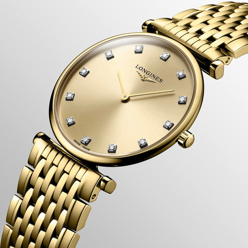Longines L45122378 La Grande Classique 29MM נשים יהלומים לונג'ין יבואן רשמי