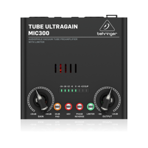קדם-מגבר מנורתי Behringer MIC300