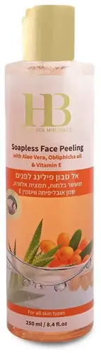הלת' אנד ביוטי אל סבון פילינג מועשר בלחות תמצית אלוורה ושמן אובליפיחה