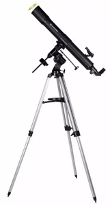 טלסקופ שובר-אור BRESSER Quasar 80/900 EQ עם מתאם מצלמה לסמארטפון