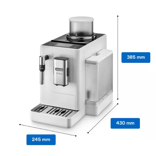 מכונת אספרסו אוטומטית עם סטימר Rivelia דלונגי DeLonghi דגם EXAM440.35.W