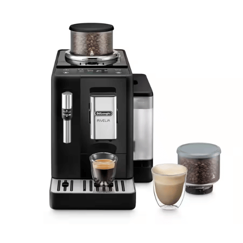 מכונת אספרסו אוטומטית עם סטימר Rivelia דלונגי DeLonghi דגם EXAM440.35.B