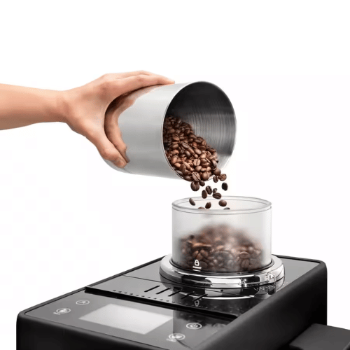 מכונת אספרסו אוטומטית עם סטימר Rivelia דלונגי DeLonghi דגם EXAM440.35.B