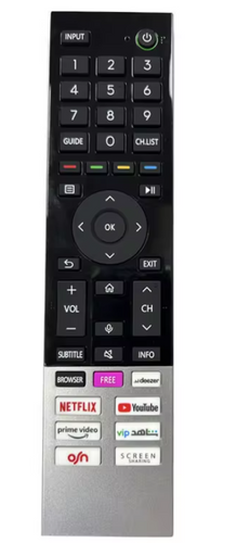 שלט רחוק מקורי לטלוויזיות טושיבה TOSHIBA 