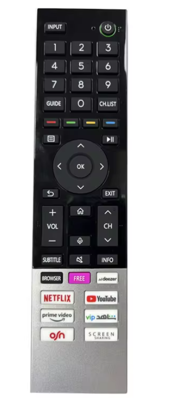 שלט רחוק מקורי לטלוויזיות טושיבה TOSHIBA 