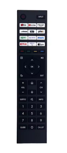 שלט רחוק מקורי לטלוויזיות טושיבה TOSHIBA דגם CT-95074