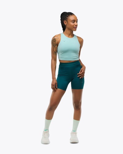 HOKA W ELARO CROP BRA-תכלת דרוזי