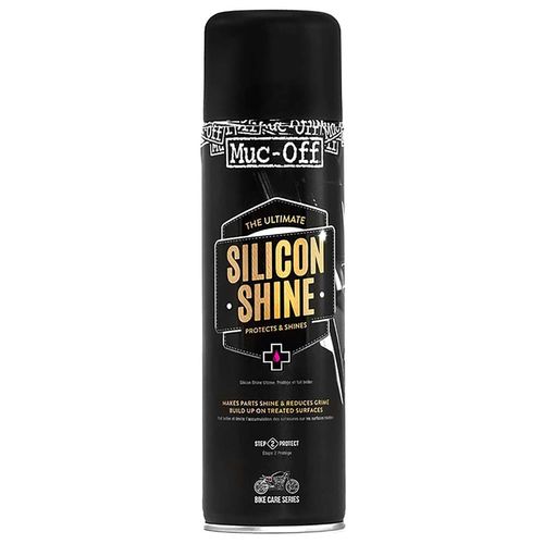תרסיס סיליקון מאק אוף בנפח 500 מ״ל – MUC-OFF MOTORCYCLE SILICON SHINE