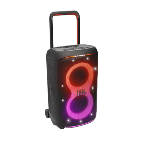 רמקול מסיבות עם גלגלים JBL PartyBox 520 400W, צבע לבן, אחריות שנה