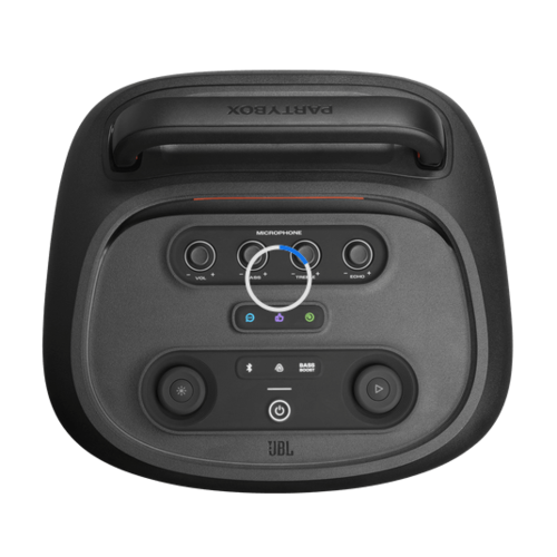 רמקול מסיבות עם גלגלים JBL PartyBox 520 400W, צבע לבן, אחריות שנה