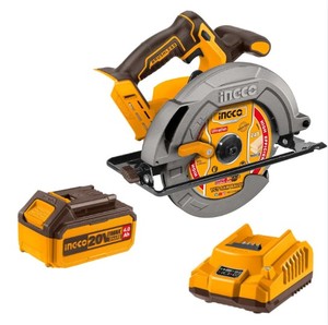 מסור עגול "6.5 נטען 20V + סוללה 4.0AH INGCO