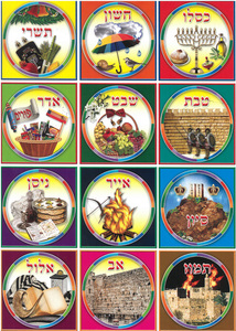 סמלים חודשי השנה