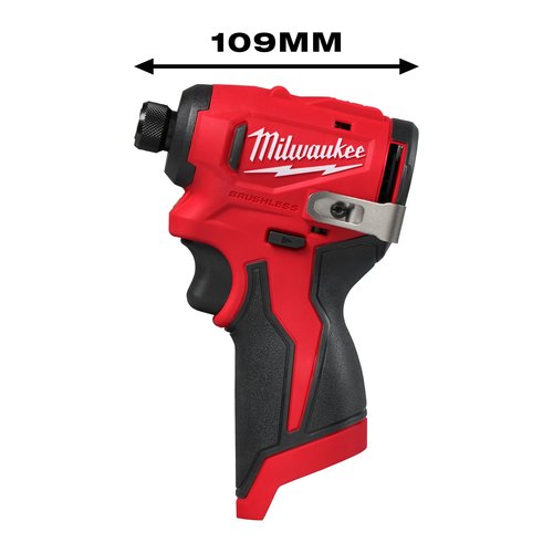 מברגת אימפקט קומפקטי brushless  M12™‎   גוף בלבד