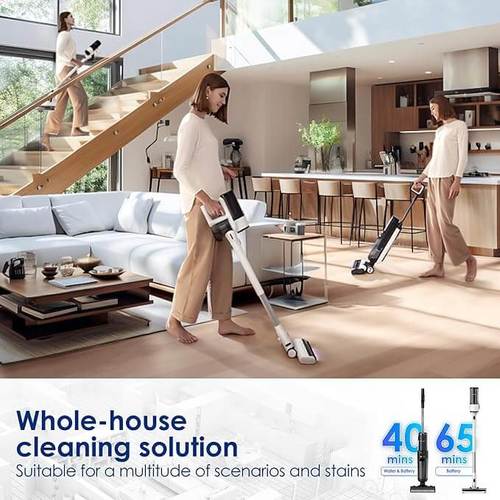 שואב שוטף טינקו S7 כפול סוויץ 2 ב-1 עד 40/65 דק' Floor One Swtich S7 FlashDry 