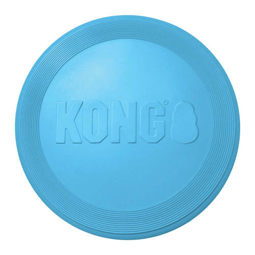 קונג צעצוע לגור – פריזבי גומי רך ומשקל קל | KONG Puppy Flyer