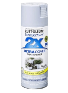 ספריי צבע 2X עם יסוד Gloss Winter Gray - אפור חורף מבריק
