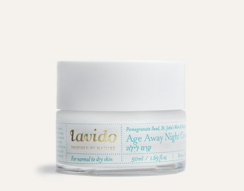 קרם לילה למיצוק ושיקום העור Lavido Age Away Night Cream 50ml