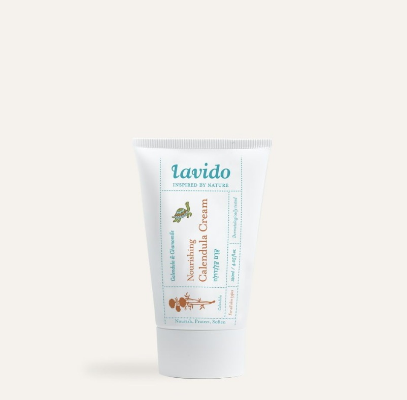 קרם גוף לתינוק Lavido Calendula Cream 120ml 