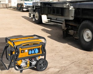 גנרטור בנזין 9000W חד פאזי INGCO