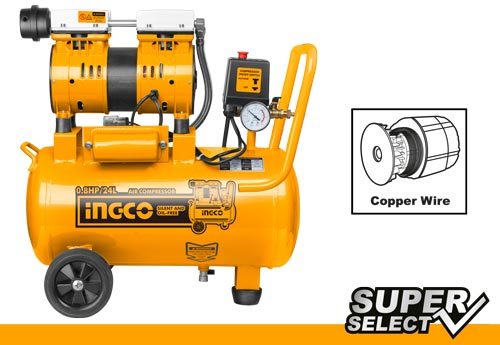 מדחס אוויר מתח: 220-240V~50Hz הספק כניסה: 600W (0.8HP) מערכת ללא שמן