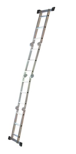 סולם אלומיניום פרקי 4X4 תו תקן EN131 האנטר
