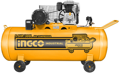 מדחס אוויר מתח: 380V~50Hz הספק כניסה: 4.1kW (5.5HP) מיכל: 300L