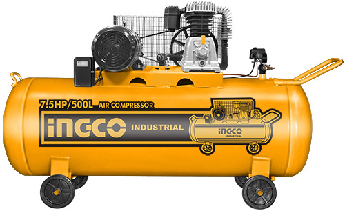 מדחס אוויר מתח: 380V~50Hz הספק כניסה: 5.5kW (7.5HP) מיכל: 500L