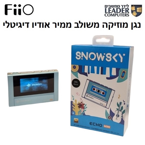 נגן אודיו וממיר דיגיטלי נייד ברזולוציה גבוהה תומך בלוטות' Fiio Snowsky ECHO MINI
