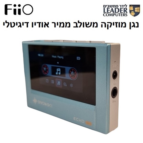 נגן אודיו וממיר דיגיטלי נייד ברזולוציה גבוהה תומך בלוטות' Fiio Snowsky ECHO MINI