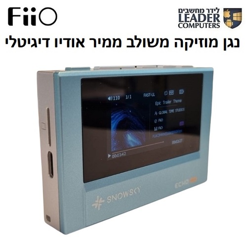 נגן אודיו וממיר דיגיטלי נייד ברזולוציה גבוהה תומך בלוטות' Fiio Snowsky ECHO MINI