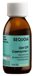 ליפו קו אנזים קיו 10 סקויה 125 מ"ל - Squoia Lipo Q10