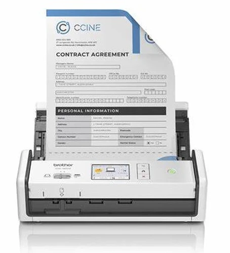 סורק אלחוטי דו-צדדי מהיר Brother ADS-1800W 