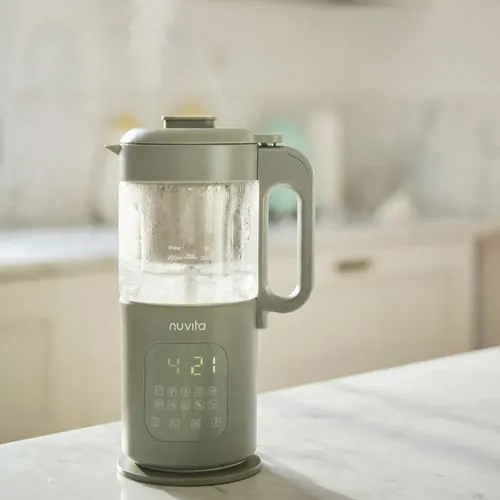 מעבד מזון לתינוקות עם ממשק מגע 7 ב-1 Magic Pappa וניקוי עצמי - פתרון קסום למטבח של ההורים