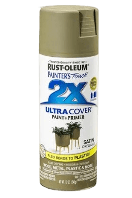 ספריי צבע 2X עם יסוד Satin Oregano - אורגנו משי