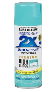 ספריי צבע 2X עם יסוד Gloss St Tropez  - טורקיז סנט טרופז מבריק
