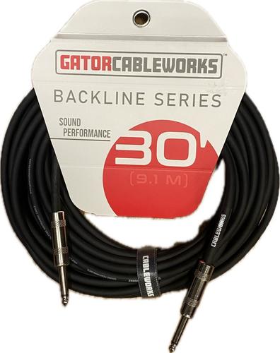 כבל לגיטרה 9 מ' GATOR GCWB-INS-30 Backline Series 30 Foot instrument Cable