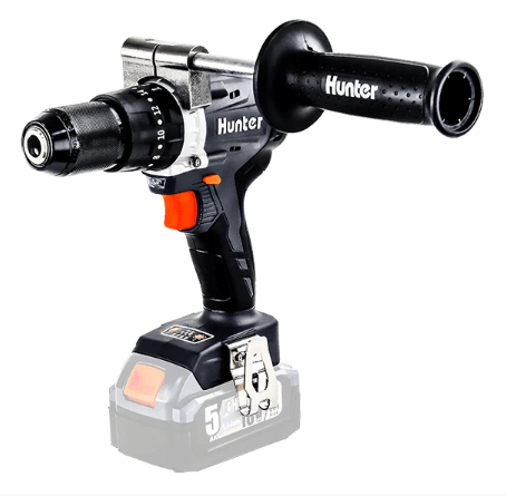 מברגה קודחת/רוטטת 18V Brushless גוף בלבד – HUNTER דגם 100315-001