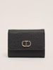 Small Wallet with Flap and Oval T