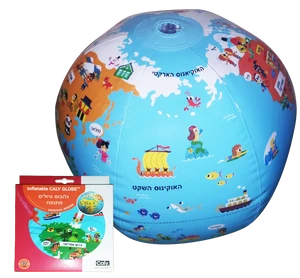 גלובוס מתנפח – Inflatable CALY Globe ב‑30 ס"מ