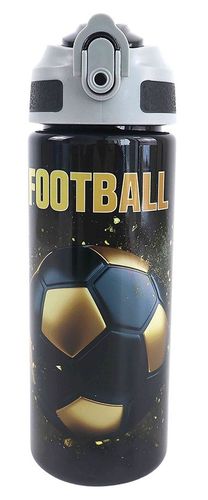 בקבוק שתייה שקוף מפלסטיק עמיד 600 מ