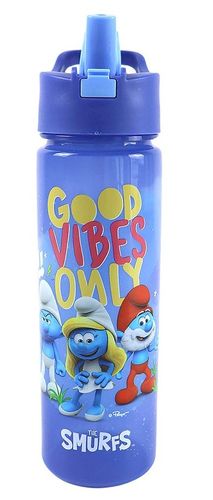 בקבוק שתייה שקוף מפלסטיק עמיד 600 מ