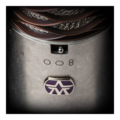 זוג מיקרופונים SPIRIT עם מגיני רוח וחנוכיה מבית Aston Microphones