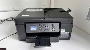 Brother DCP-T780DW – מדפסת עם עיצוב קומפקטי ונוח, אידיאלית לשימוש ביתי ומשרדי עם נפח הדפסה בינוני.
