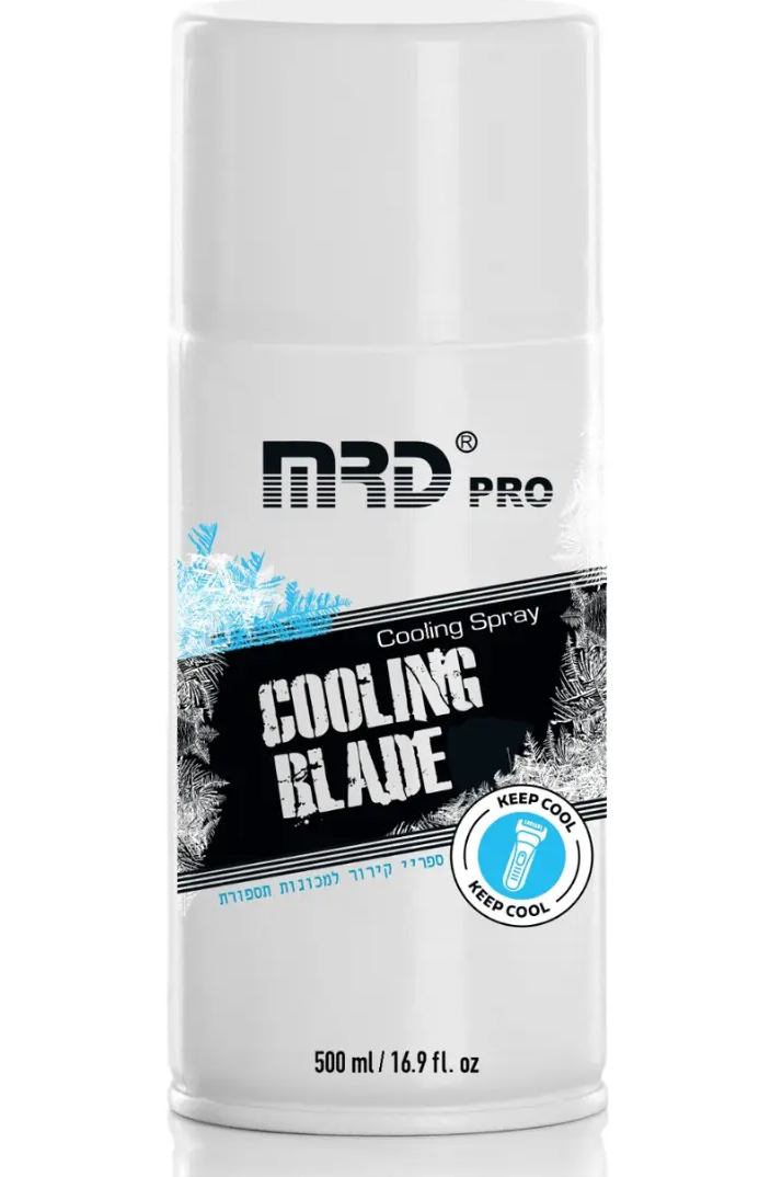 ספריי קירור למכונות תספורת 500 מ"ל MRD PRO Cooling Blade אם אר די