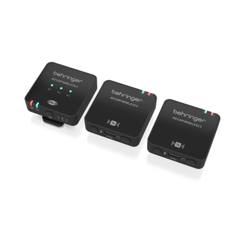 מערכת מיקרופון אלחוטית Behringer GO CAM WIRELESS 2